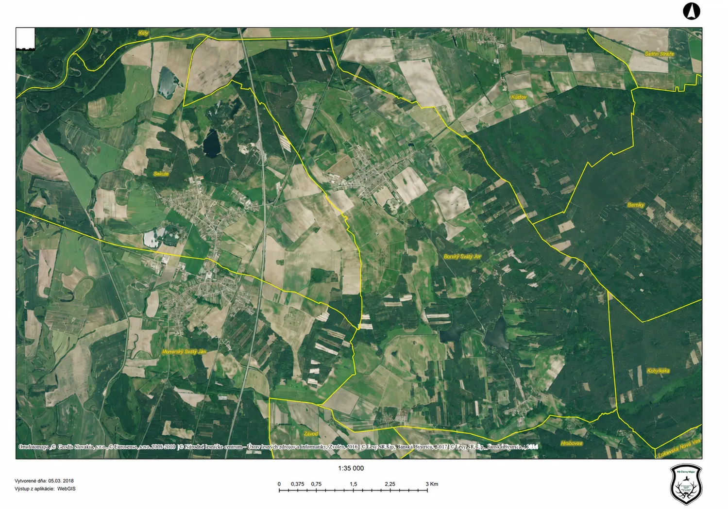 Mapa revíru